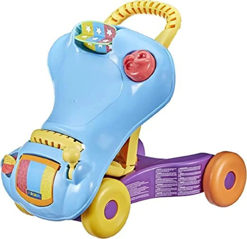 2-in-1 Toddler Ride-On and Walker Toy for Active Learning and Mobility - Image 11