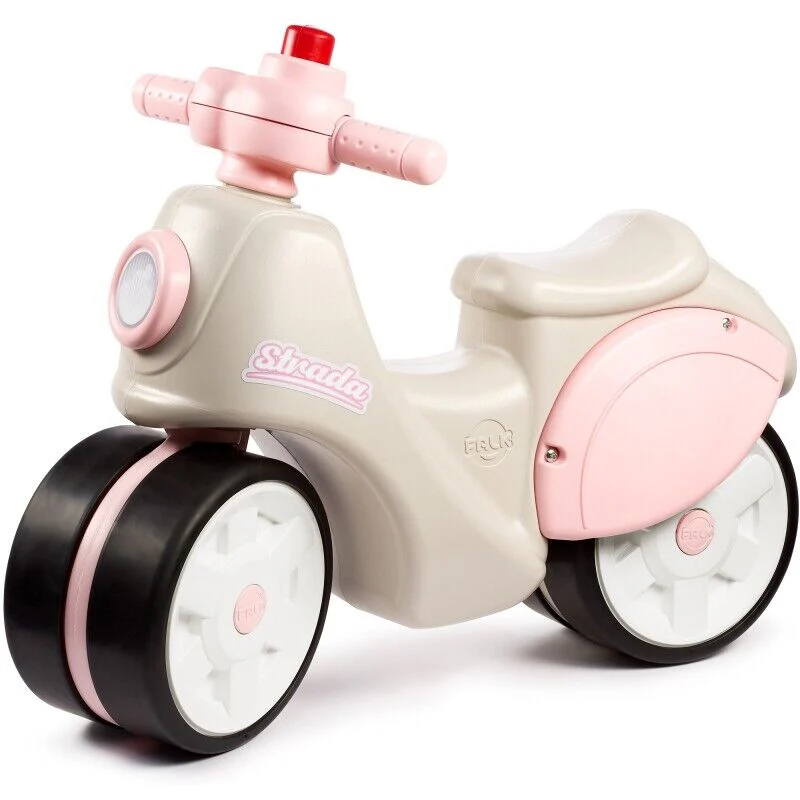 Strada Retro Ride-on Scooter for Girls: Quiet Tires, Perfect for Ages 1 and Up - Image 5