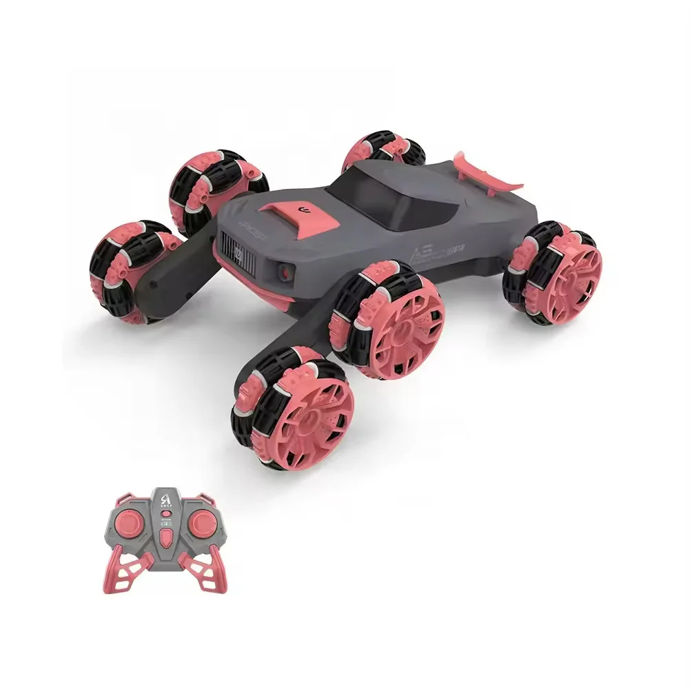 Rechargeable Stunt Racing Car with 6 Wheels and 360-Degree Twist Spin - Image 8