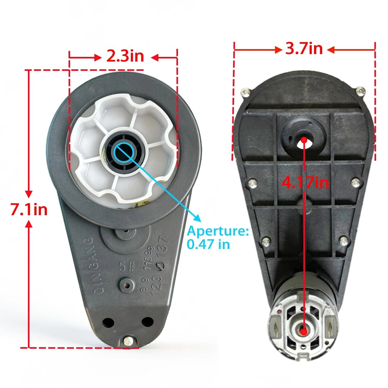 Powerful 12V 40000RPM Motor Gearbox for Improved Kids' Ride-On Toy Experience - Image 6