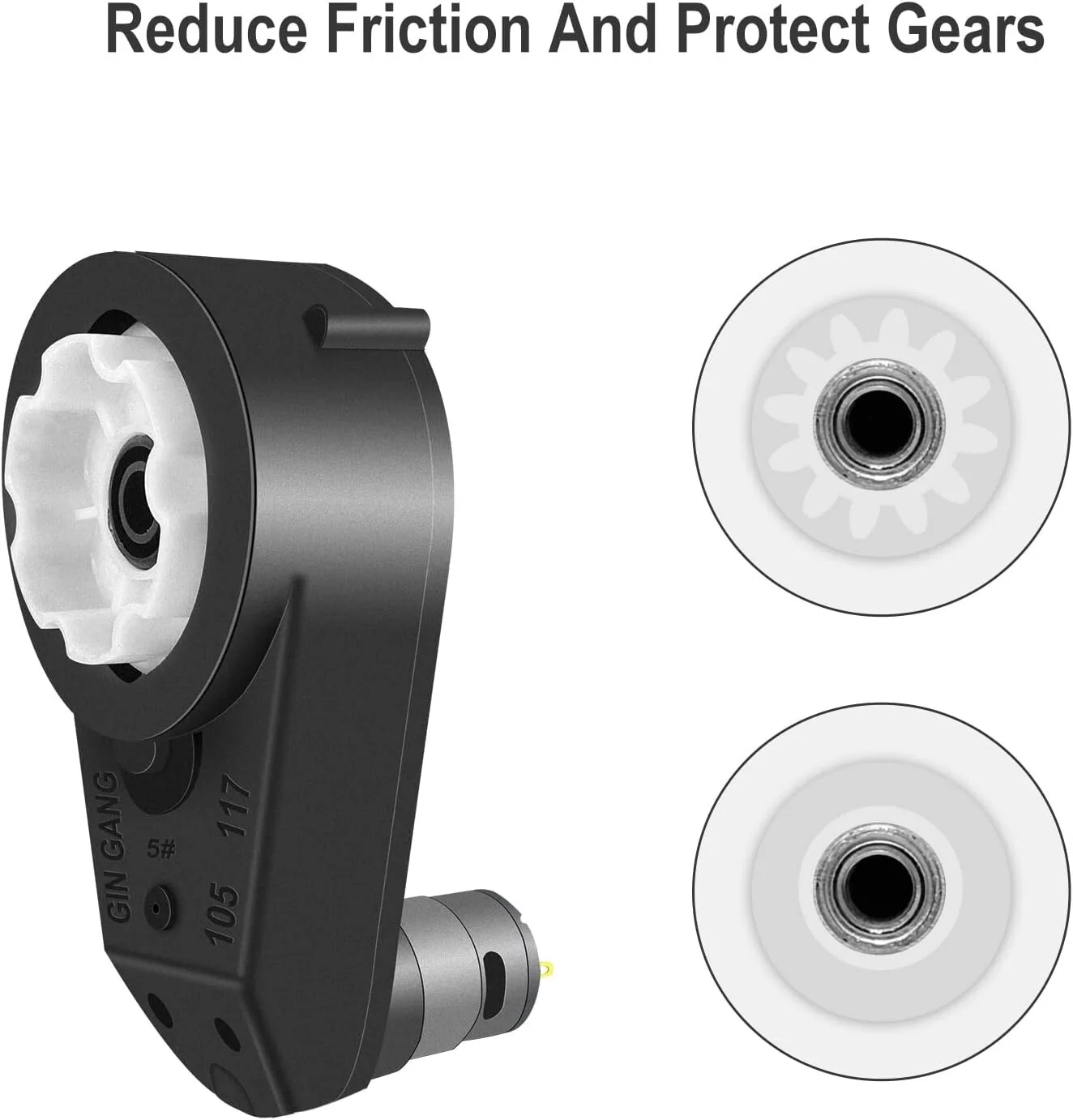 12V RS550 Gearbox Motor 40000RPM Sturdy Upgrade for Kids' Electric Vehicles - Image 8