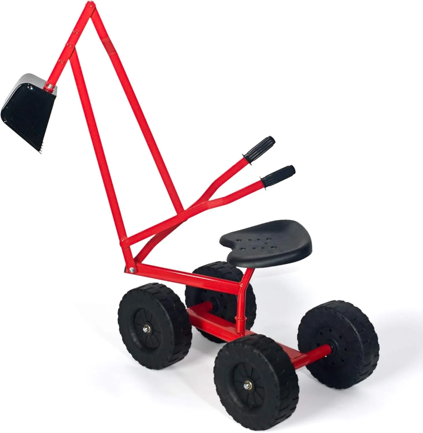 Sturdy 360° Ride-On Sand Digger Excavator Toy for Kids Ages 4+ with 70 lb Capacity - Image 4