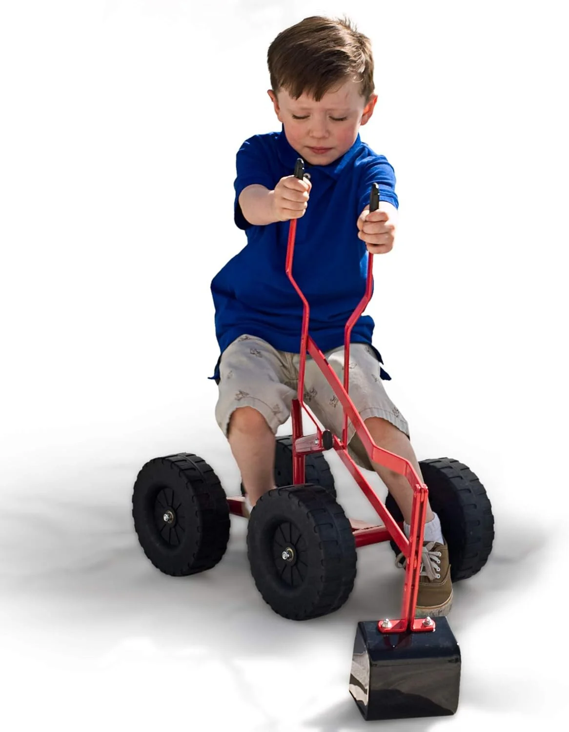 Sturdy 360° Ride-On Sand Digger Excavator Toy for Kids Ages 4+ with 70 lb Capacity - Image 6