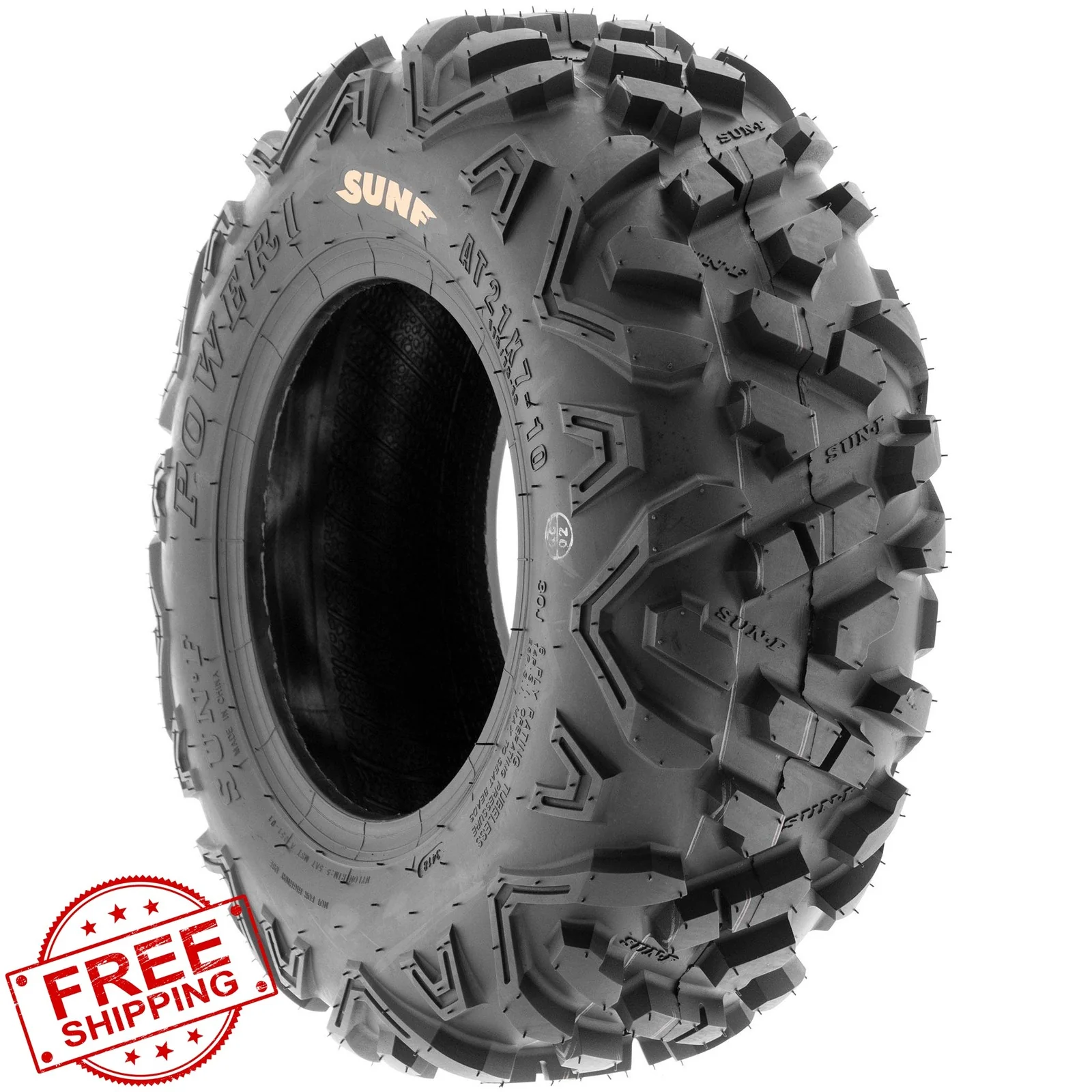 SUNF POWER II 145/70-6 ATV UTV Tire Set with 6 PR Rating - Image 4