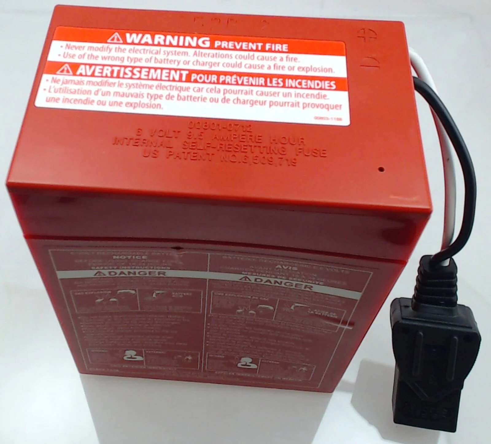 Super 6 Volt Red Battery for Power Wheels - Pack of 2 - Image 3