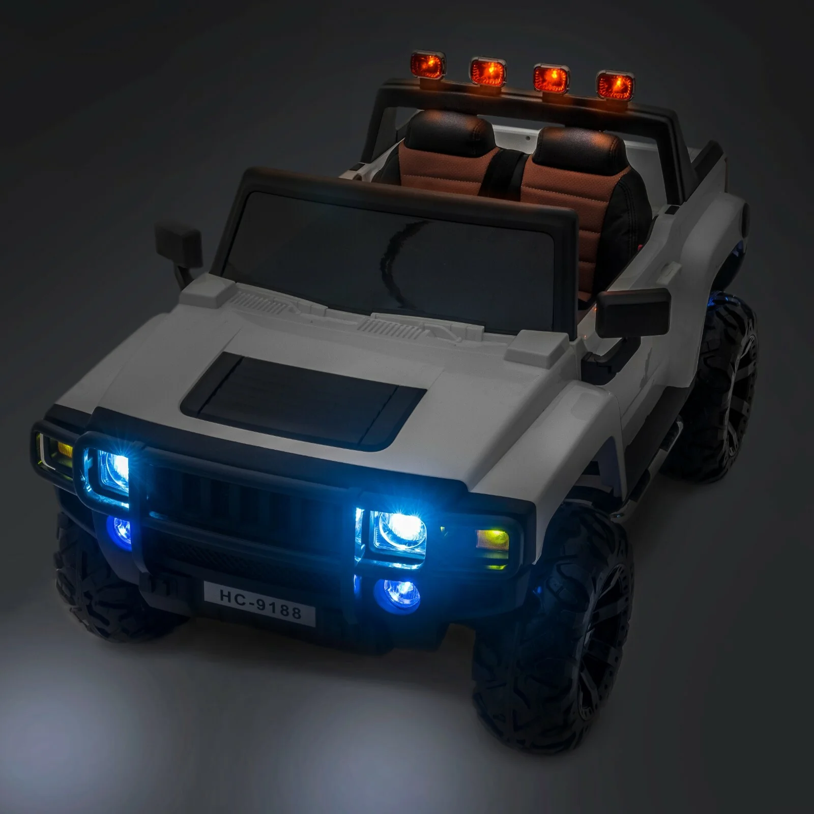12V 4x4 Kid's Ride-On Warrior Vehicle with Music - Image 3