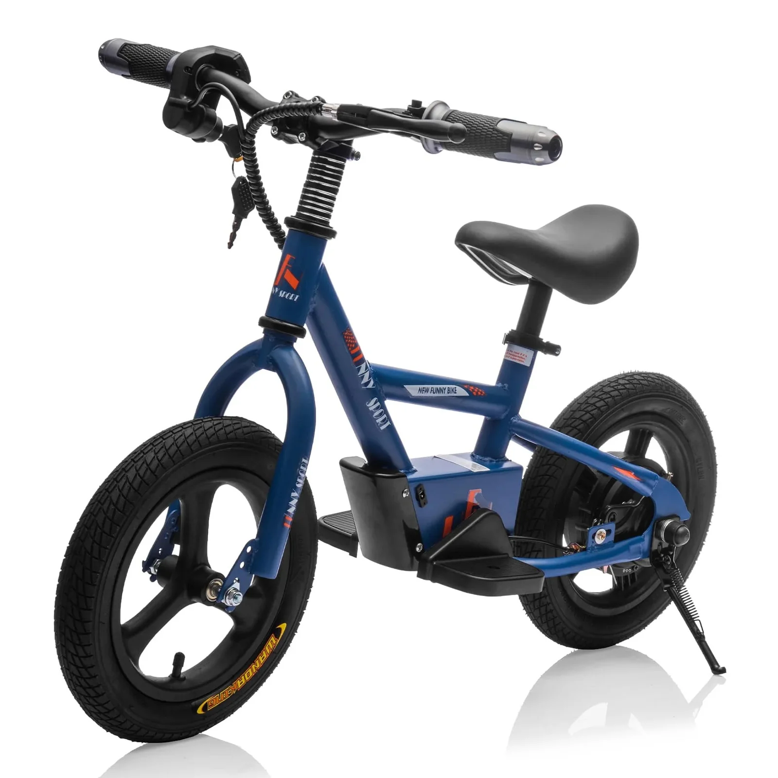 24V Kids Electric Dirt Bike 150W Ride-On Motorcycle Blue - Image 8