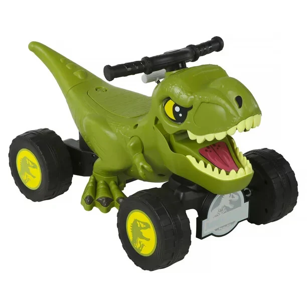 T-Rex Ride-On Dinosaur Power Car with 4 Wheels for Toddlers and Kids - Image 2