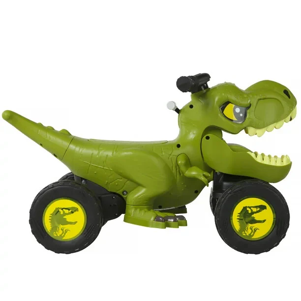 T-Rex Ride-On Dinosaur Power Car with 4 Wheels for Toddlers and Kids - Image 4