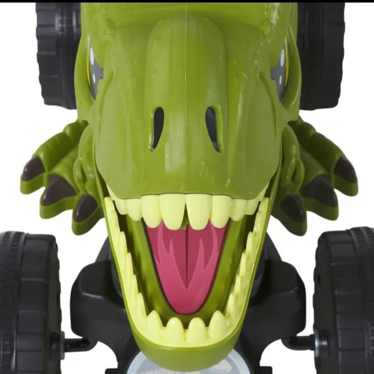 Tyrannosaurus T-Rex 4-Wheel Ride-On Power Car Toy for Toddlers and Kids - Image 9