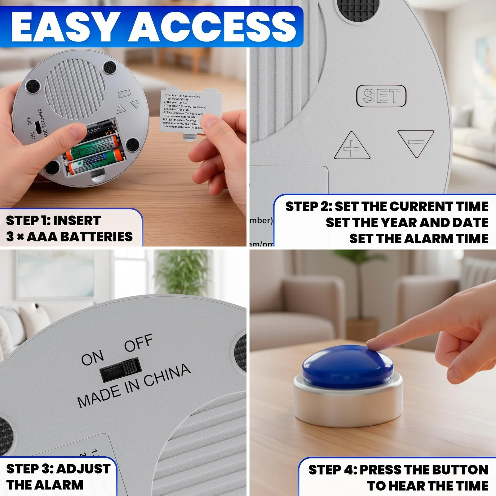 Voice-Activated Talking Clock for the Visually Impaired - Image 6