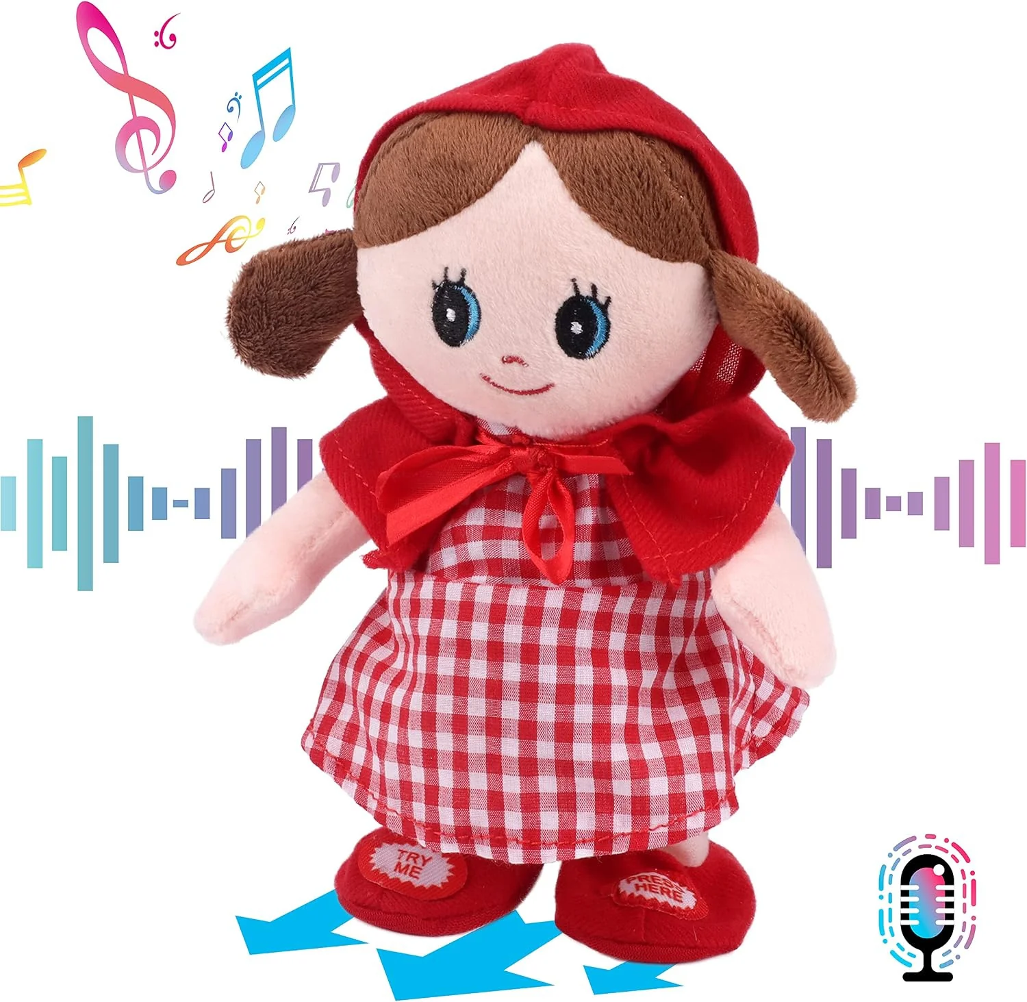 Interactive Walking Singing Doll That Repeats Your Words - Image 12