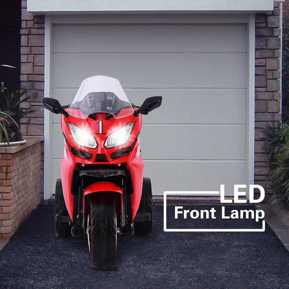 12V Kids Electric Motorcycle with Lighting Wheels for Boys - Image 5