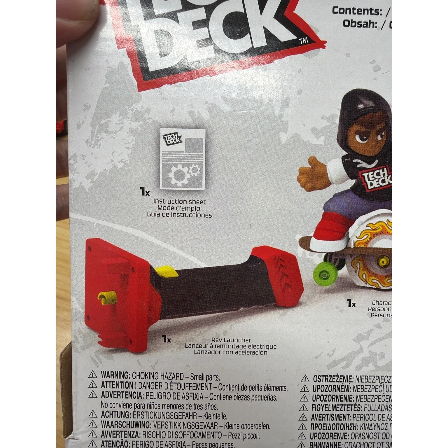 Tech Deck Shred N Blast Skateboard Figure Ramp Launcher Set - Image 8