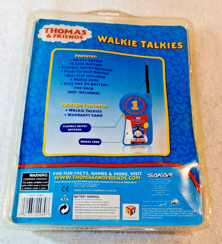 Thomas The Train & Friends Morse Code Walkie Talkies Duo 2014 - Image 7
