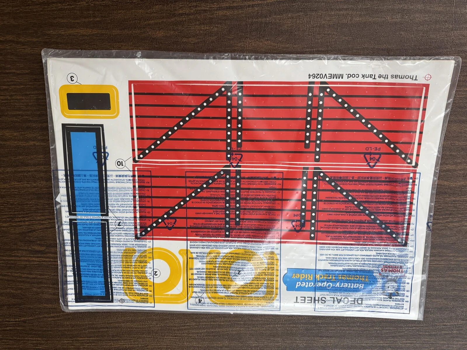 Ride-On Train Tank Engine Replacement Stickers for Peg Perego Toys - Image 2