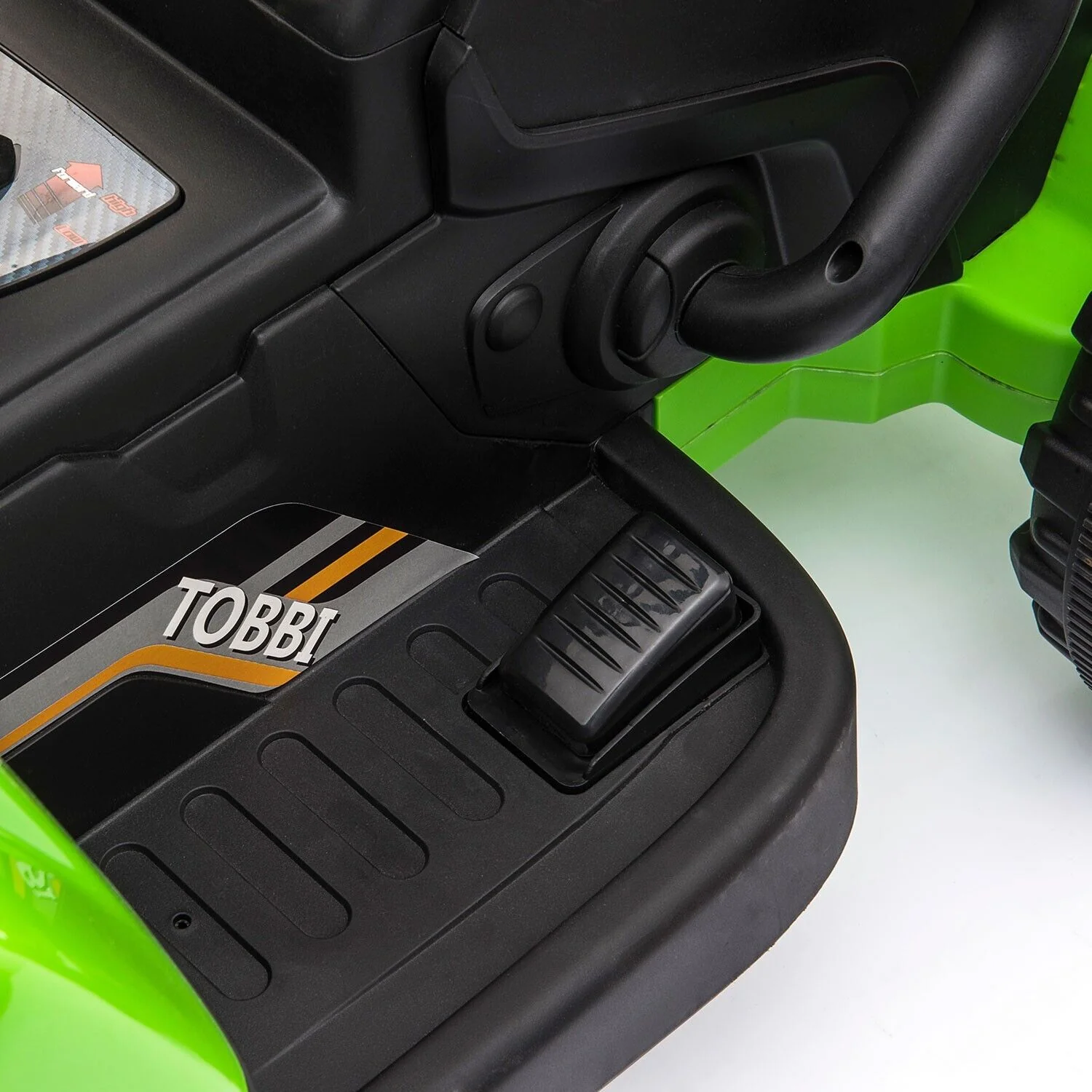 TOBBI 12V Battery-Powered Toy Tractor with Trailer for Kids - Electric Ride-On Vehicle - Image 12