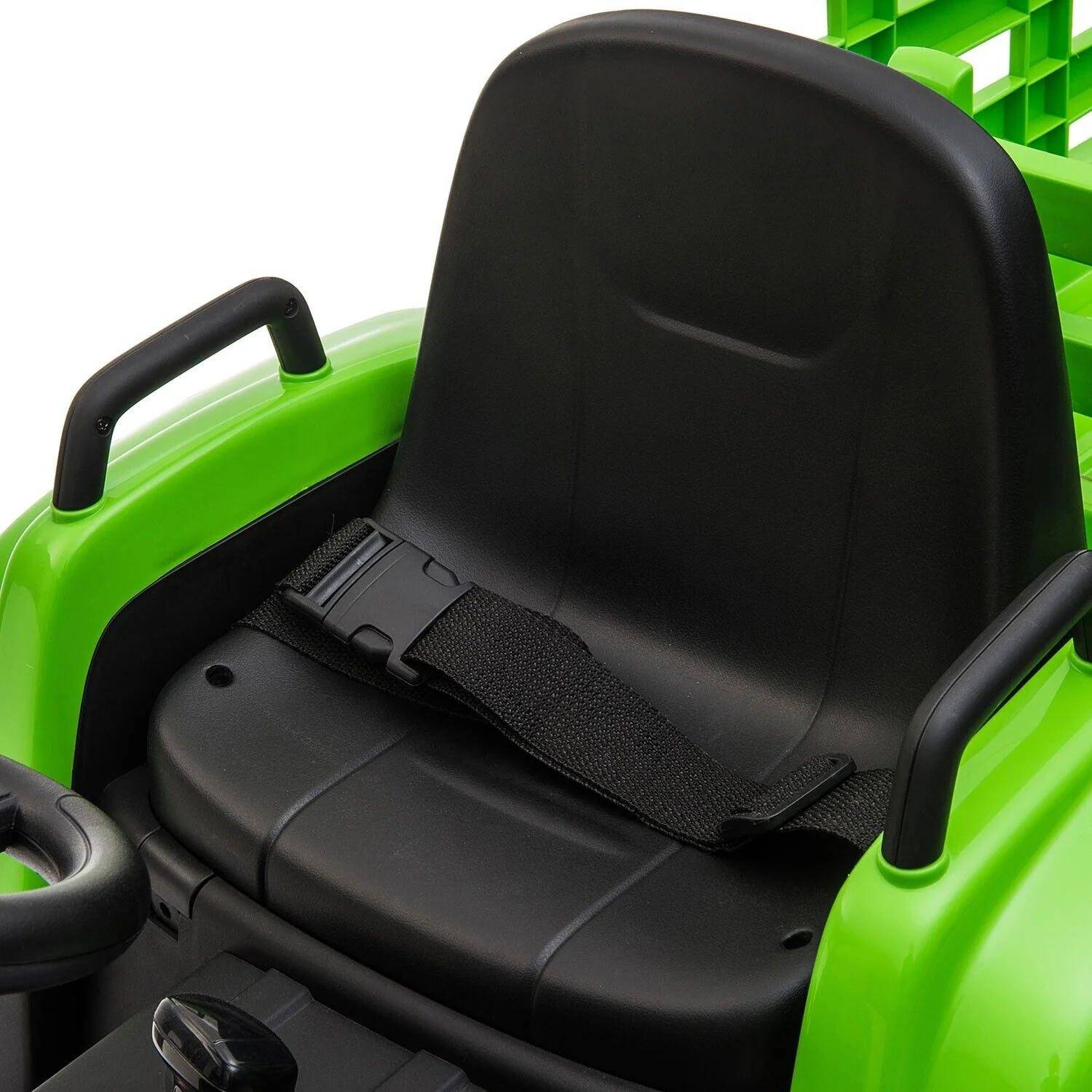 TOBBI 12V Battery-Powered Toy Tractor with Trailer for Kids - Electric Ride-On Vehicle - Image 8