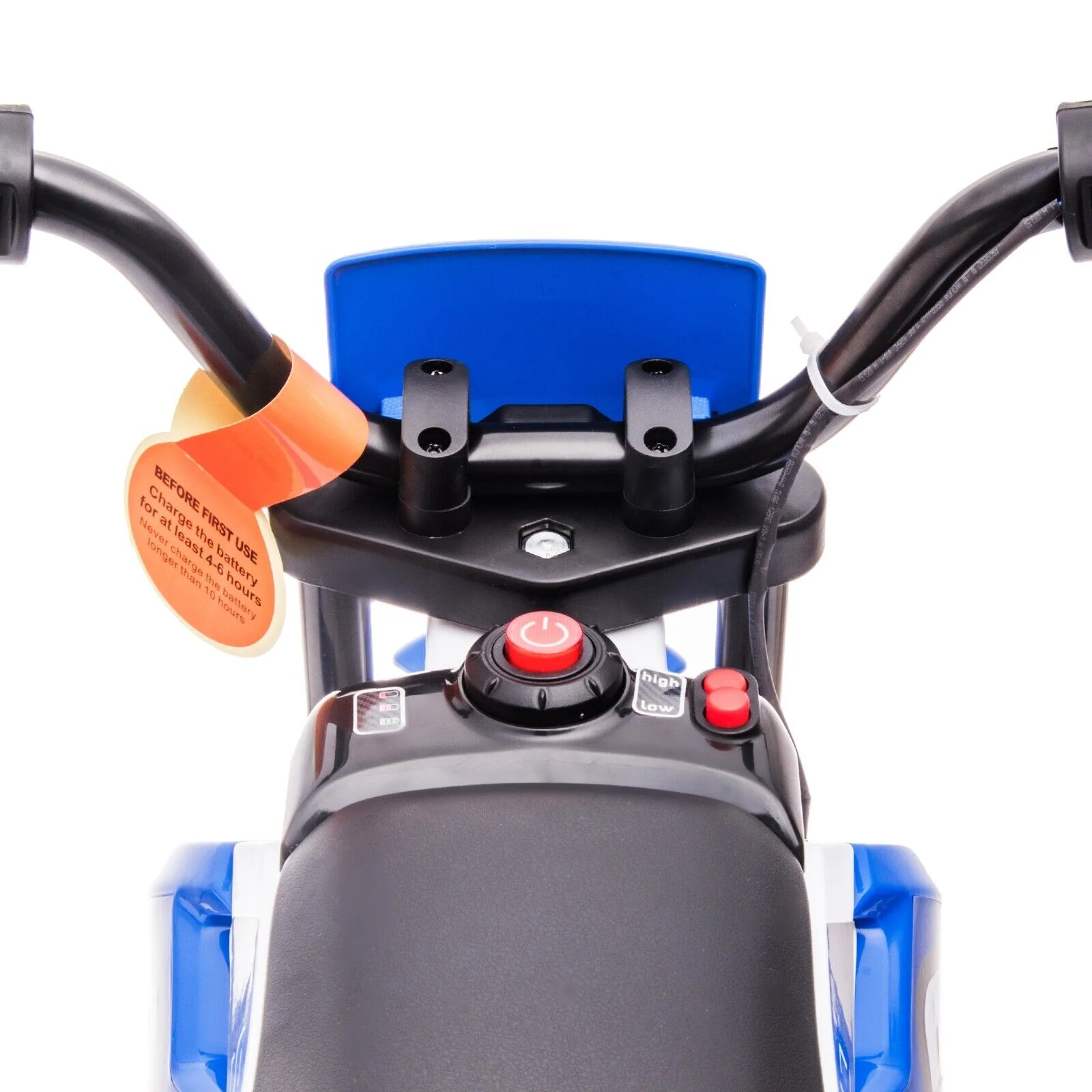 TOBBI 12V Electric Dirt Bike for Kids - Powered Motorbike with Realistic Design - Image 6