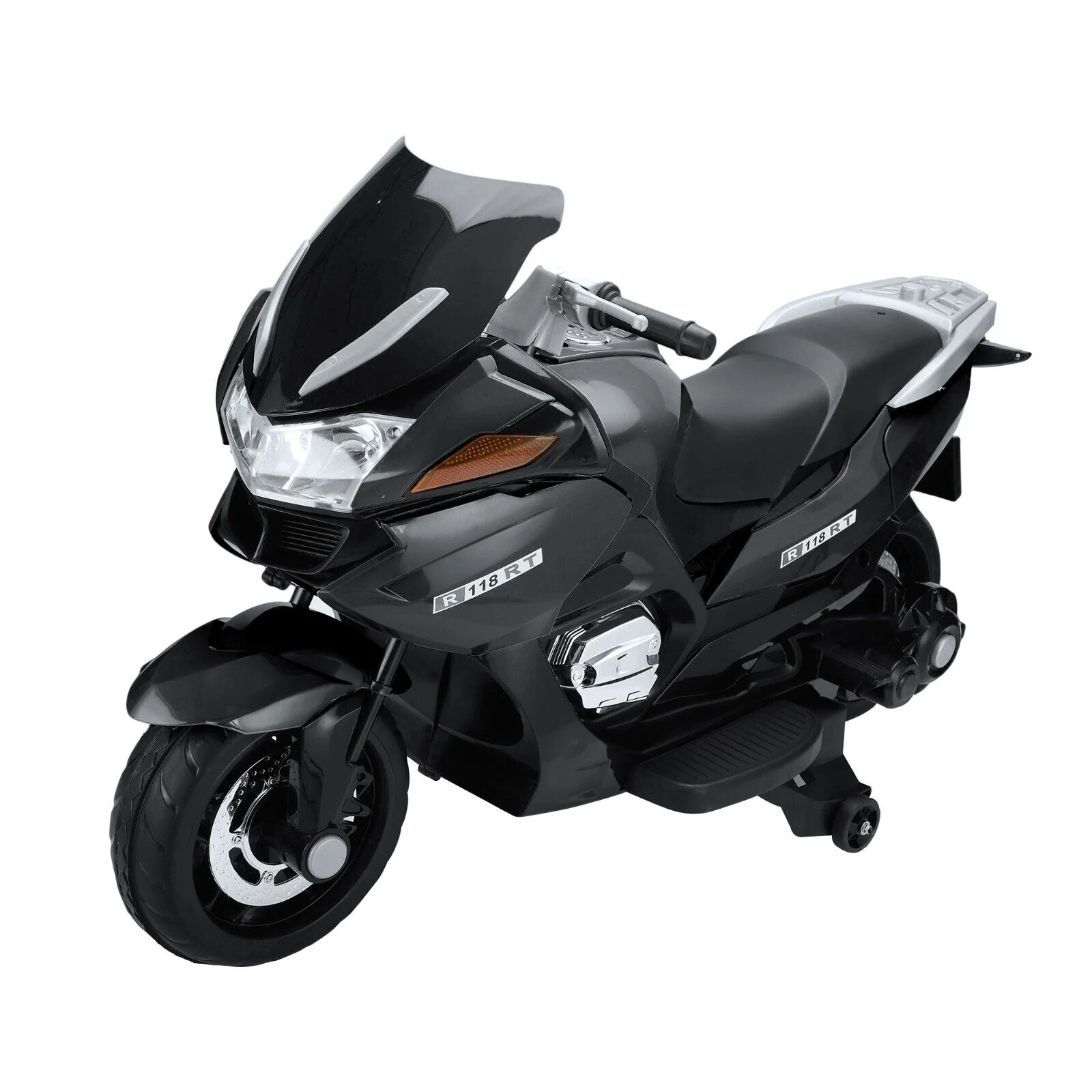 TOBBI 12V Electric Kids Dirt Bike with Training Wheels - Ride On Motorbike for Young Riders - Image 3