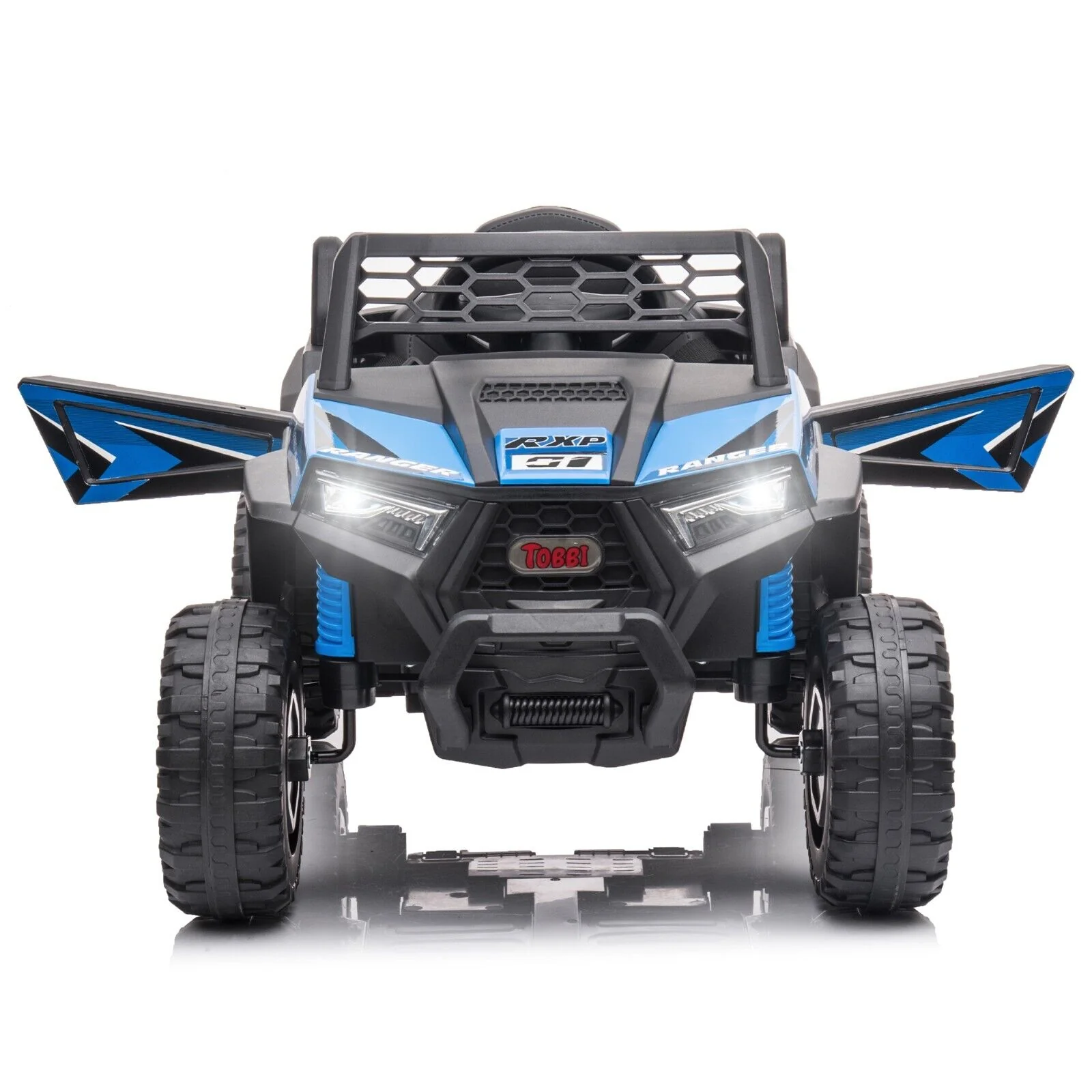 TOBBI 12V Electric Off-Road UTV Truck for Kids with Headlights, Music, and Horn - Image 4