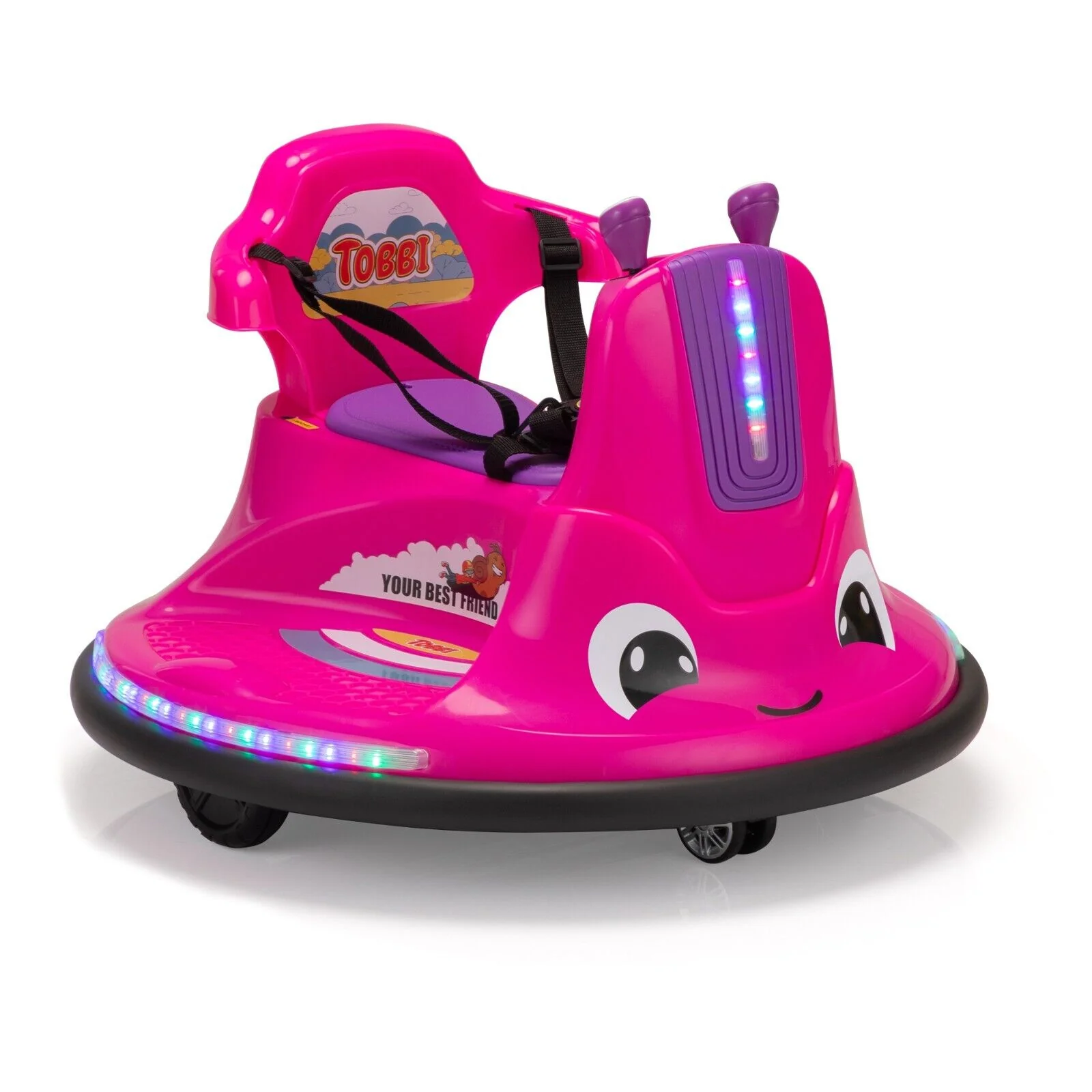 TOBBI 12V Electric Snail Ride-On Toy for Toddlers with 360° Rotation - Image 4