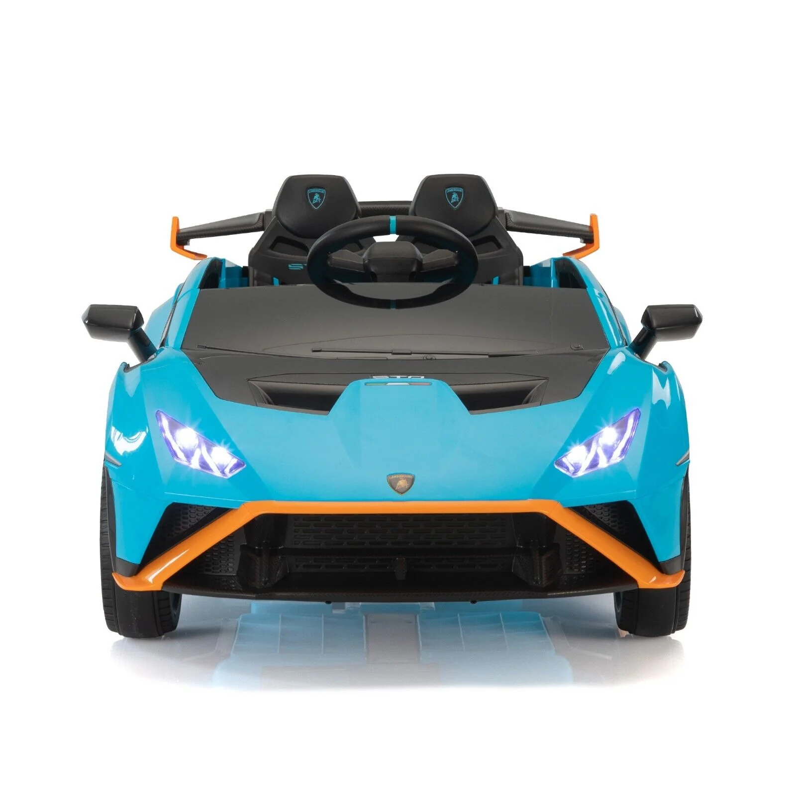 TOBBI 12V Kids Electric Lamborghini STO Sports Car with Remote Control - Image 7