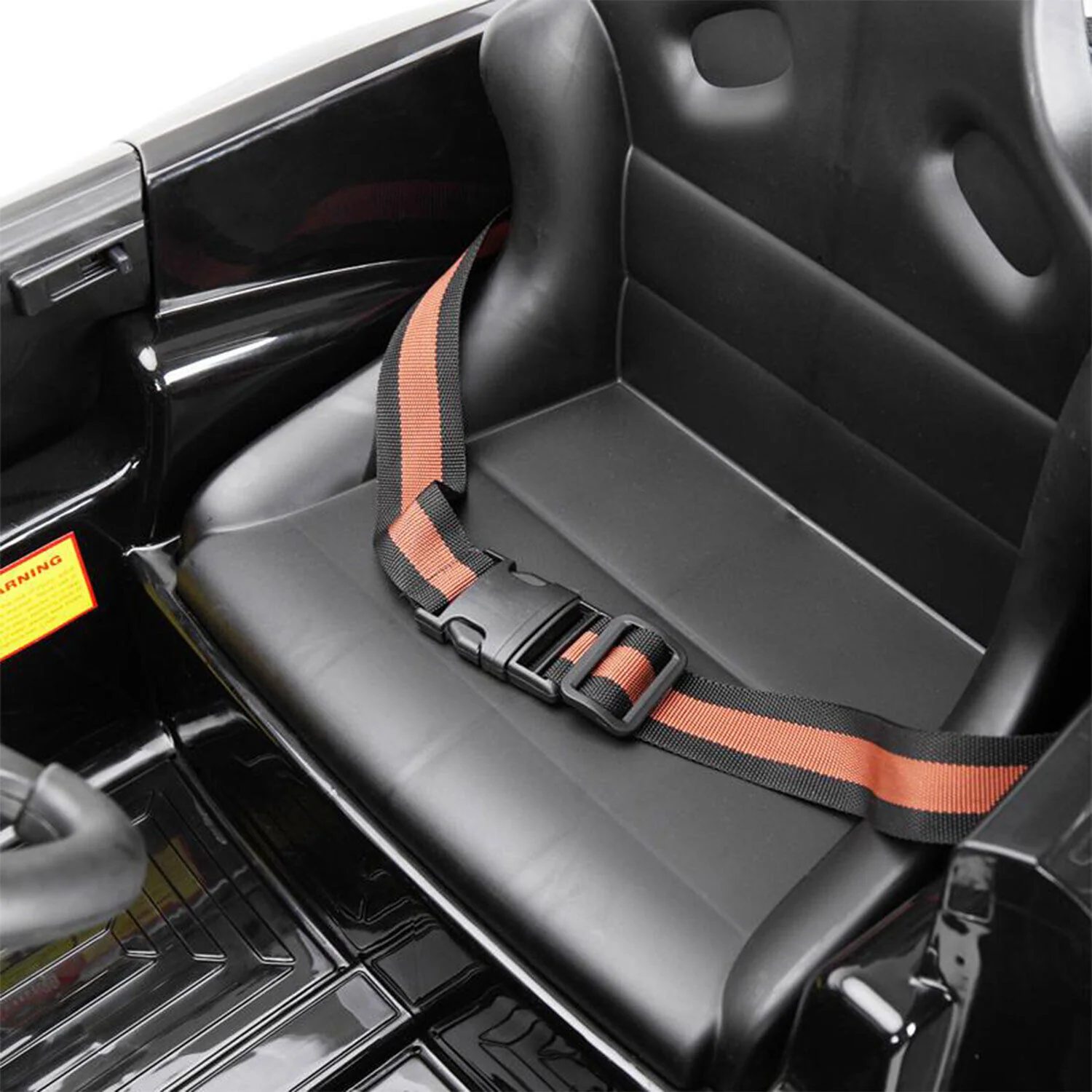 TOBBI 12V Kids Electric Mercedes-Benz Car Ride On Toy in Black - Image 5