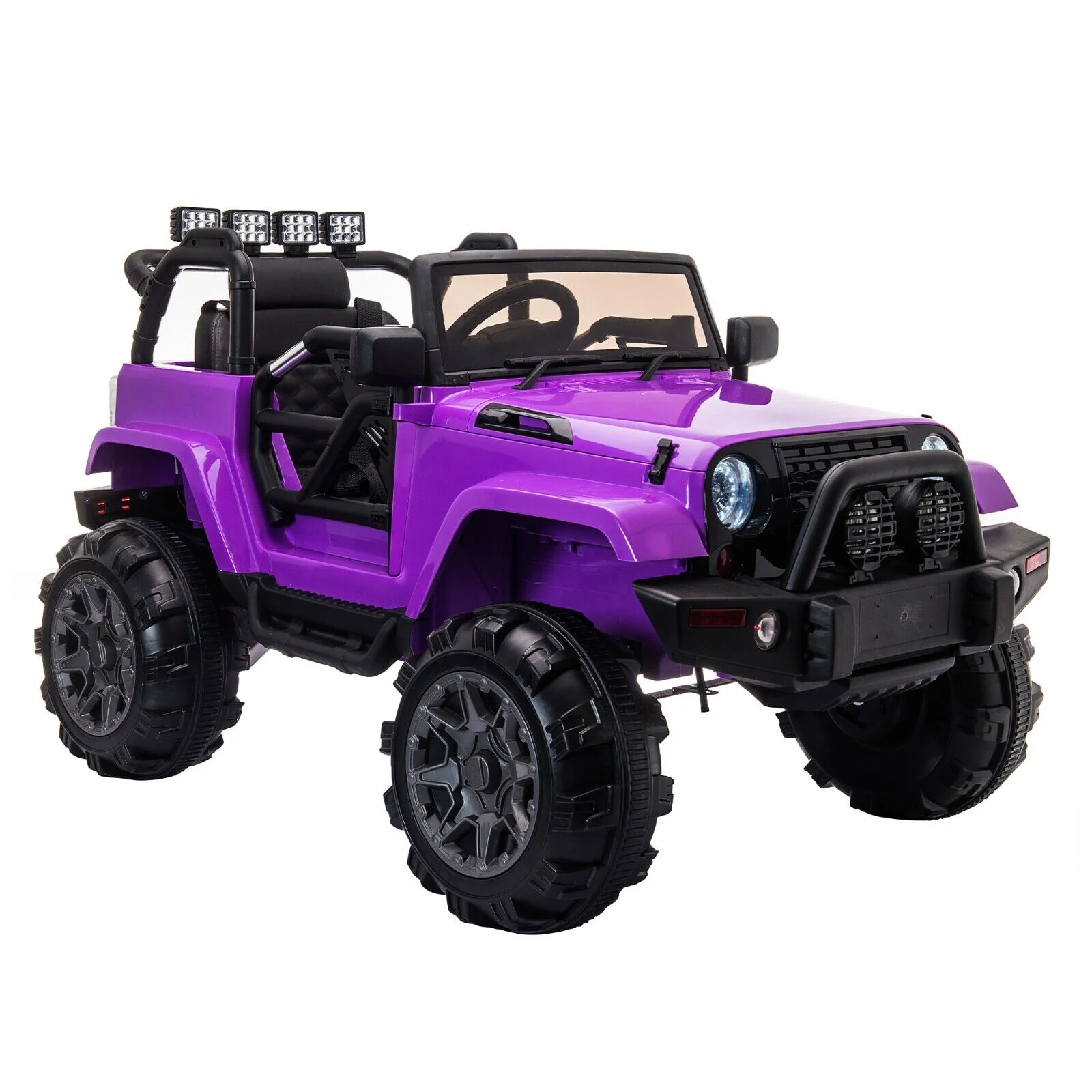 TOBBI 12V Kids Electric Truck with Remote Control, Music, and Horn - Fun Ride-On Car for Children - Image 3