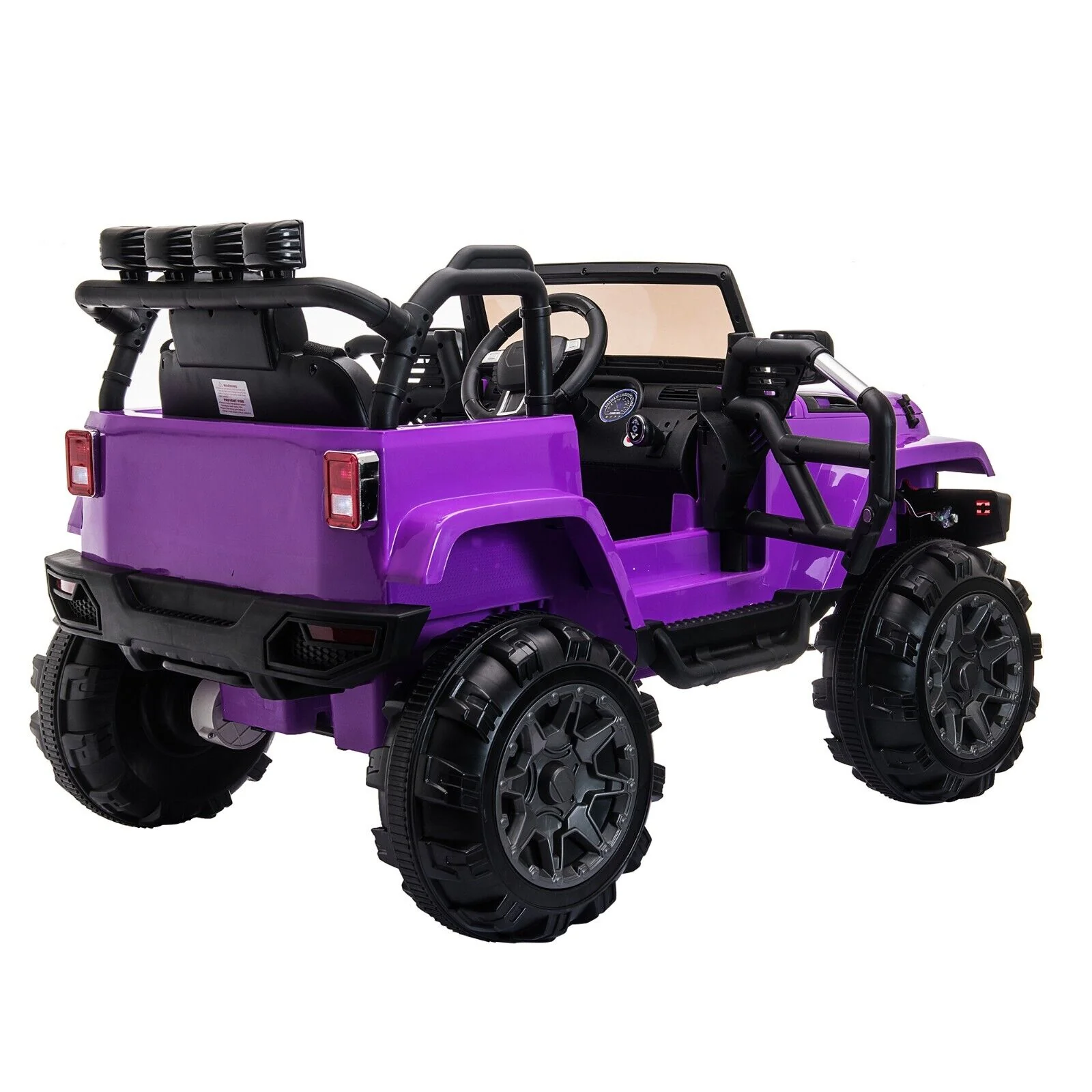TOBBI 12V Kids Electric Truck with Remote Control, Music, and Horn - Fun Ride-On Car for Children - Image 4