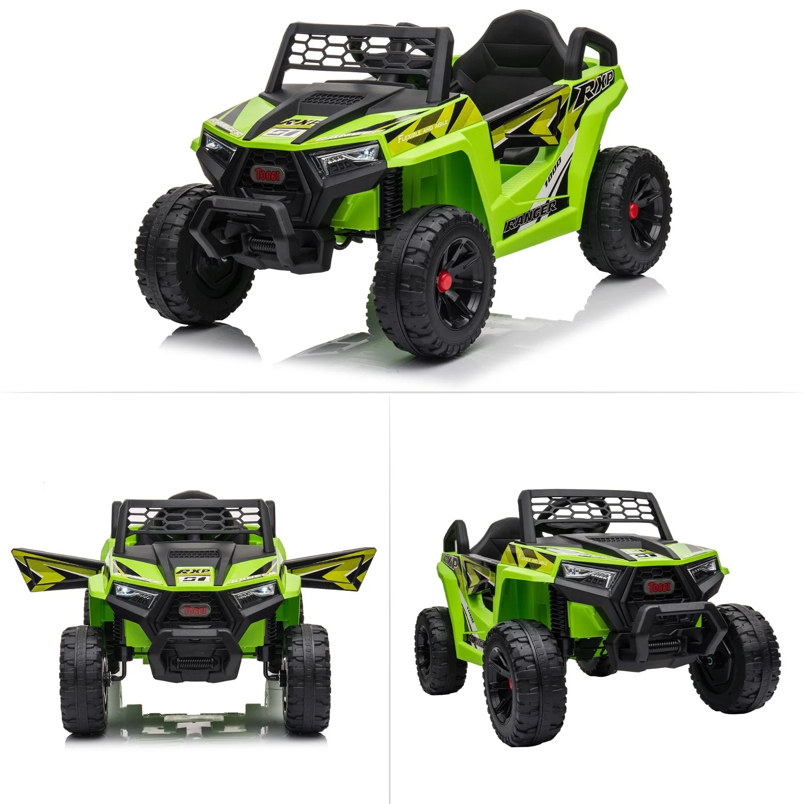 12V Kids Electric Off-Road UTV Toy Car with LED Lights - Image 7