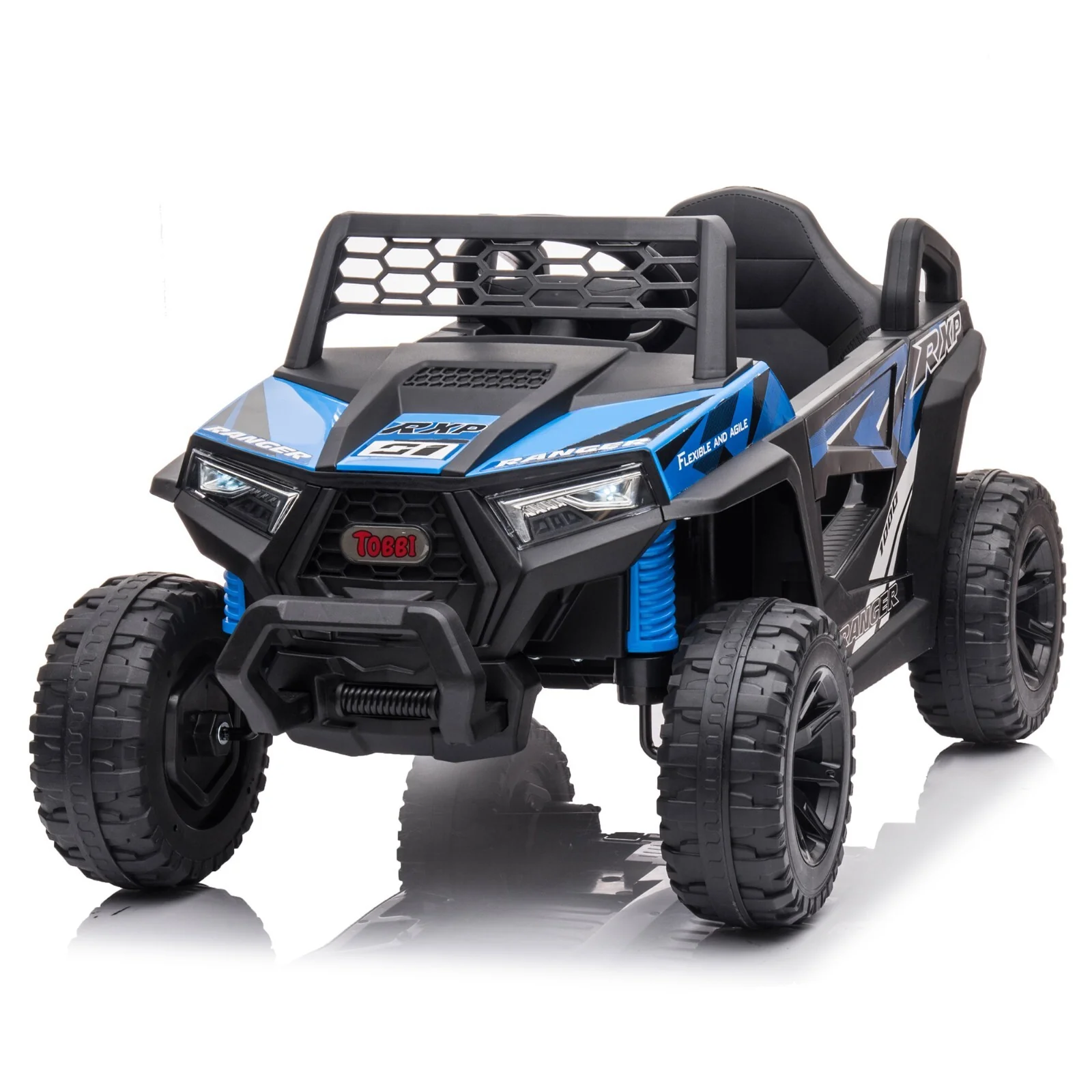 12V Electric Kids Ride-On Off-Road UTV Truck with Headlights, Music, and Horn - Image 14