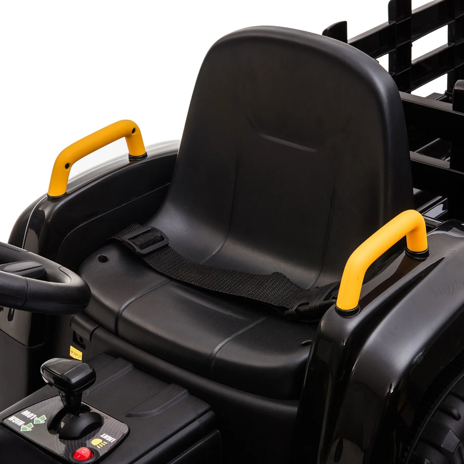 12V Electric Ride-On Kids Tractor with Battery-Powered Toy Car and Trailer - Image 5