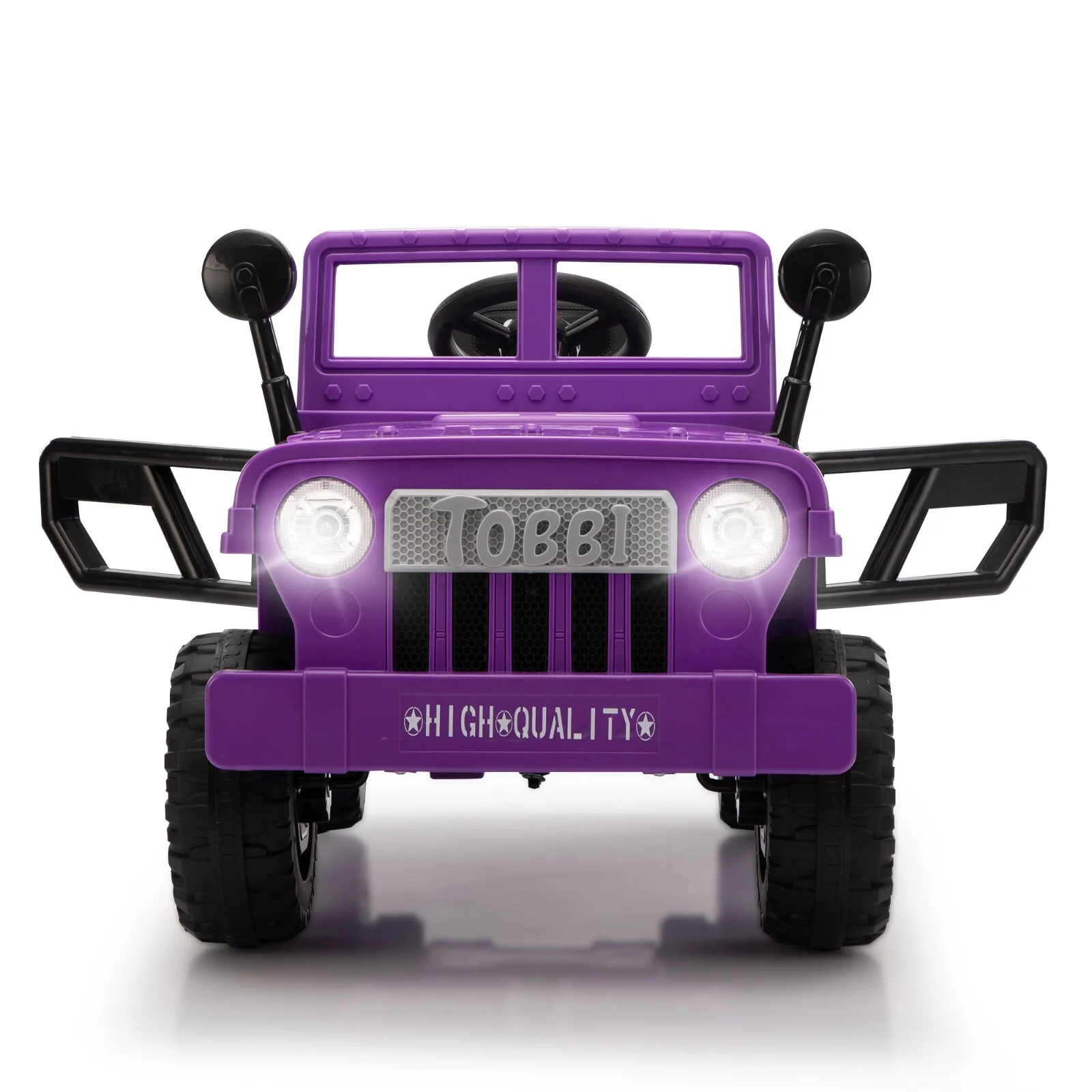 12V Electric Battery-Powered Ride-On Jeep Truck for Kids Ages 3-6 - Image 10