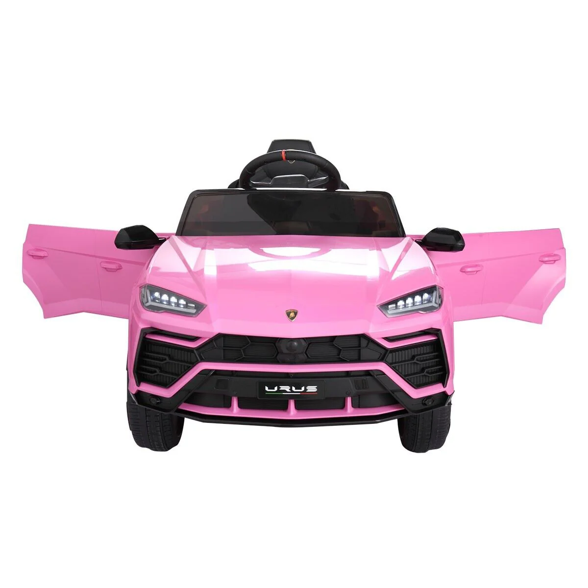 TOBBI 12V Lamborghini SUV Ride-On Car for Kids with Remote Control, MP3 Player, and Pink Color - Image 4