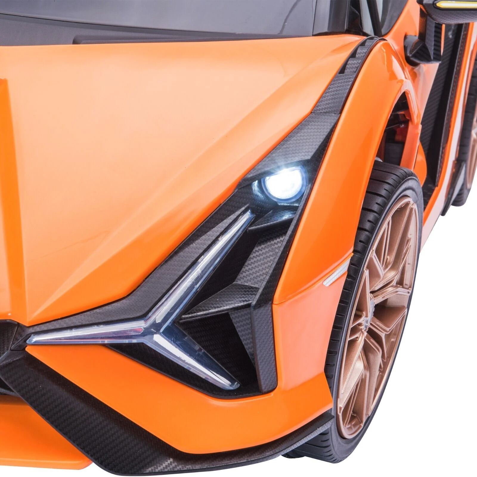 TOBBI 12V Licensed Lamborghini Sian Battery Powered Ride On Car for Kids with Remote Control - Image 5