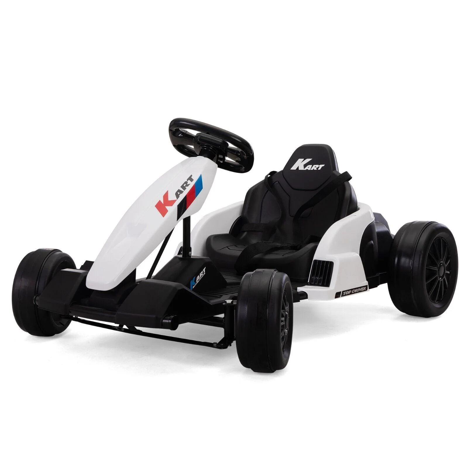 24V Electric Ride-On Go Kart for Kids Ages 4-16 with Drifting and Racing Features - Image 17