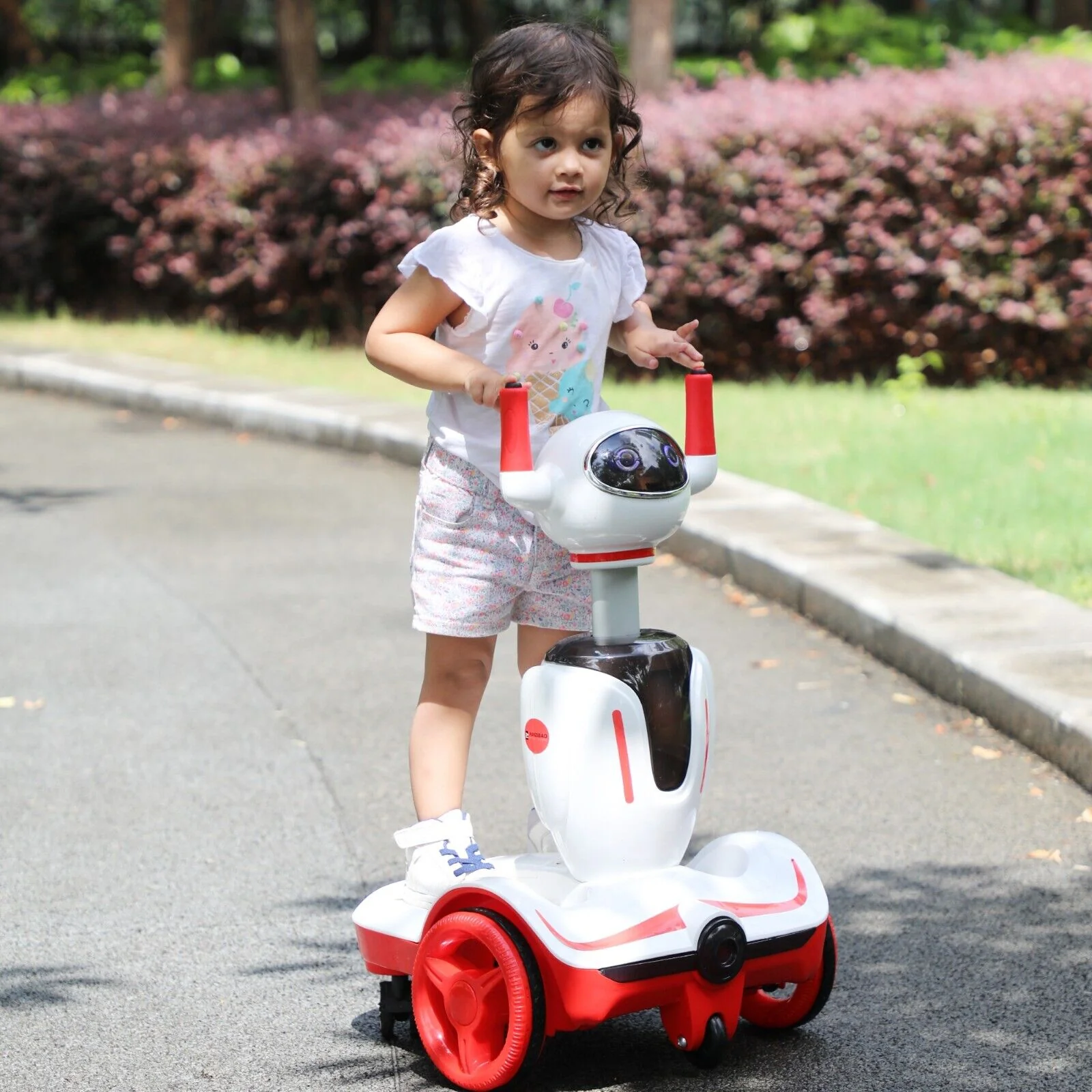 TOBBI 3-in-1 Electric Ride On Car for Toddlers - Remote Control Robot Buggy Toy Gift for Kids - Image 11