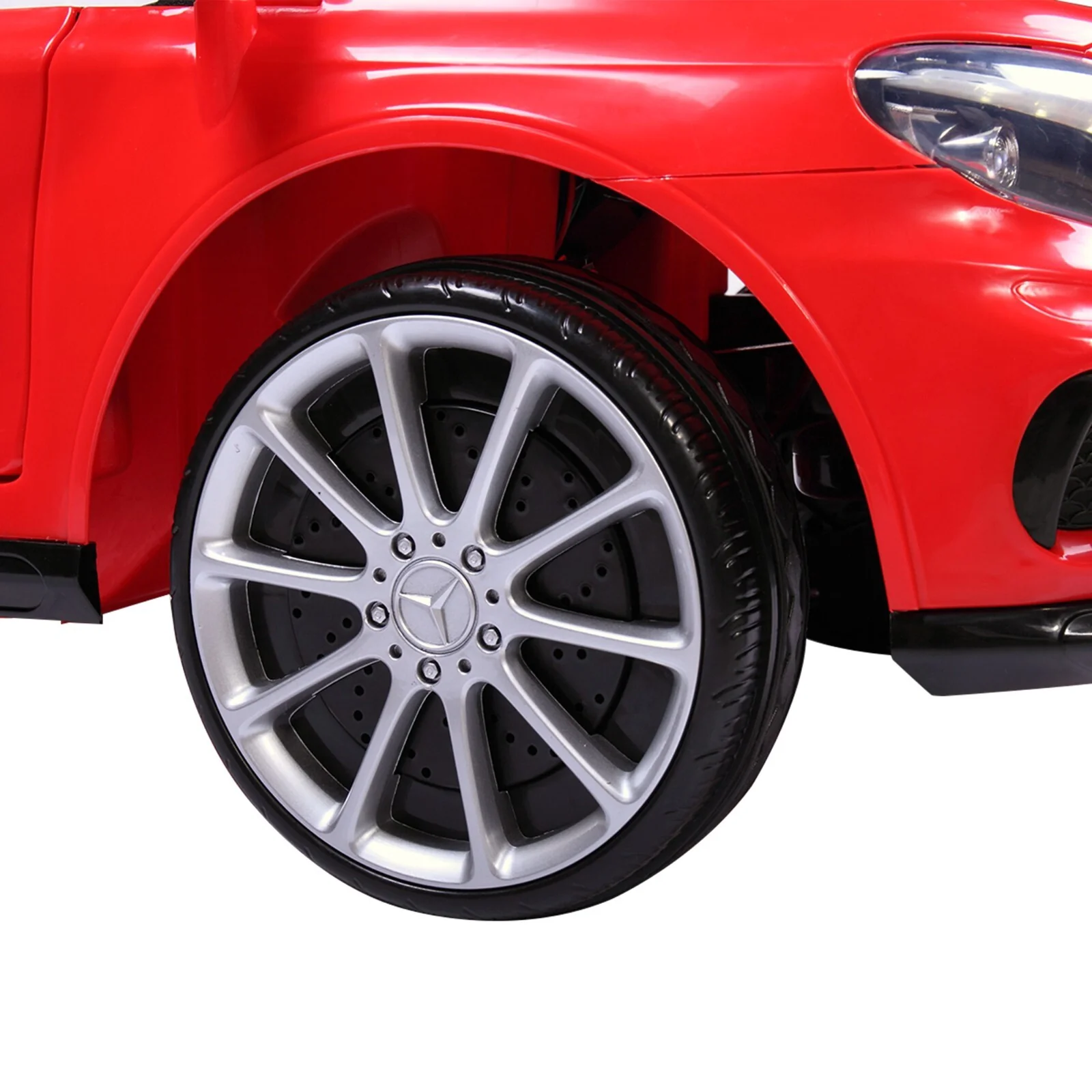 Kids Licensed Mercedes Benz Ride-On Car with 2.4G Remote Control - Red - Image 13