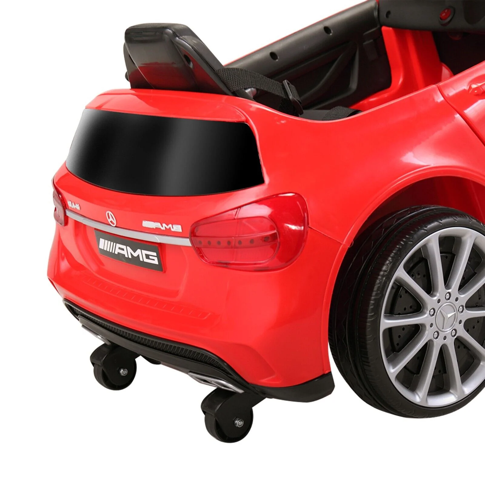 TOBBI Licensed Mercedes Benz Ride-On Car for Kids with Remote Control and Opening Doors - Red - Image 10