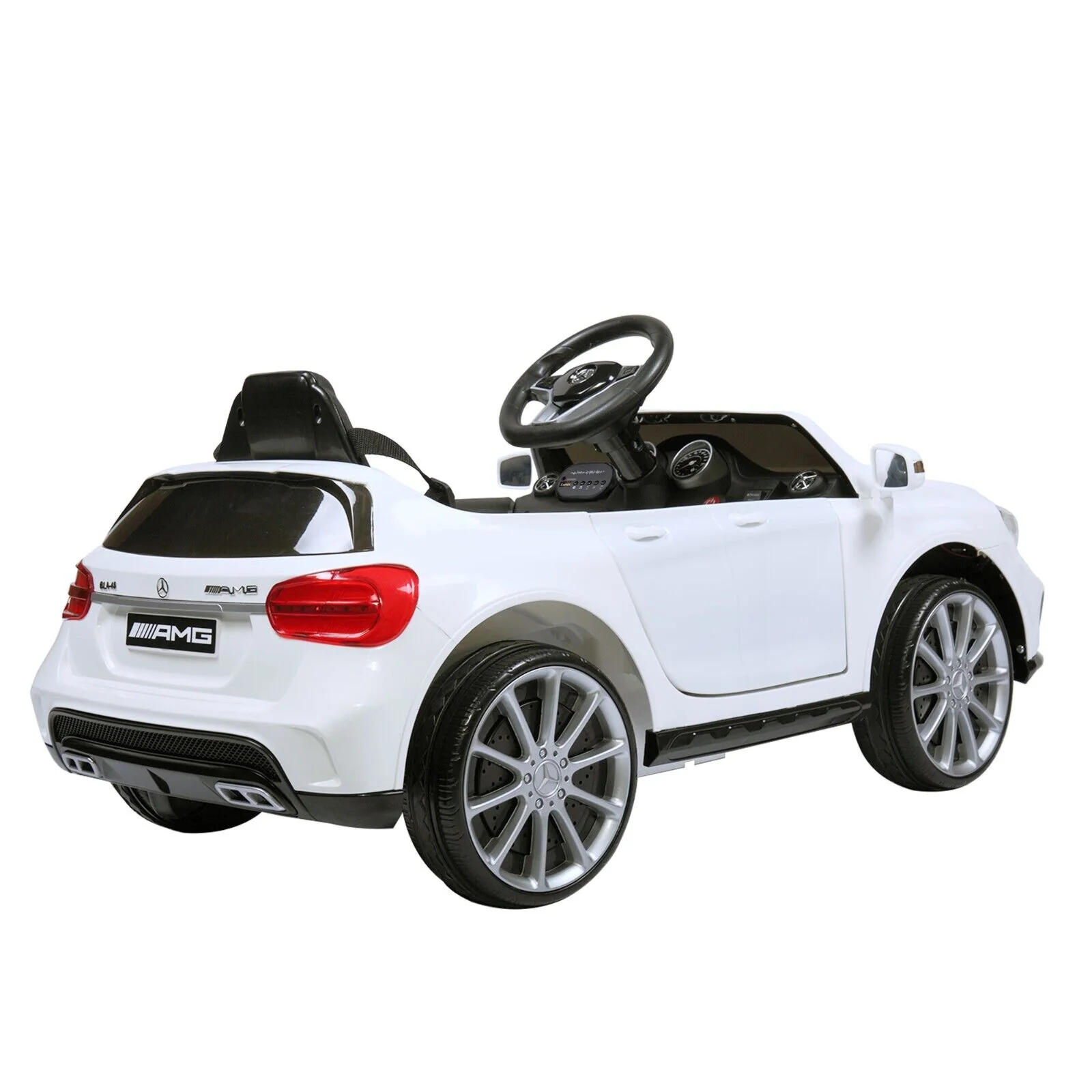 TOBBI Mercedes Benz Licensed Kids Electric Ride-On Car with Remote Control and MP3 Player - Image 4