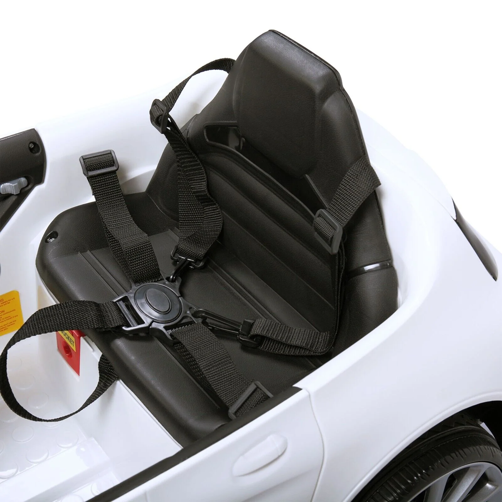 TOBBI Mercedes Benz Licensed Kids Electric Ride-On Car with Remote Control and MP3 Player - Image 6