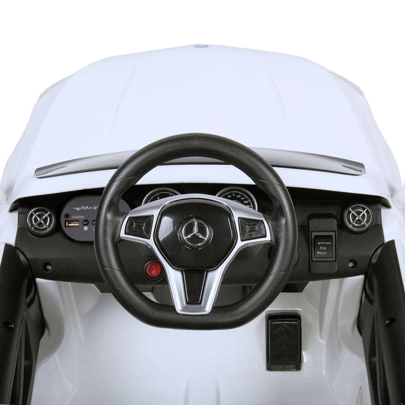 TOBBI Mercedes Benz Licensed Kids Electric Ride-On Car with Remote Control and MP3 Player - Image 7
