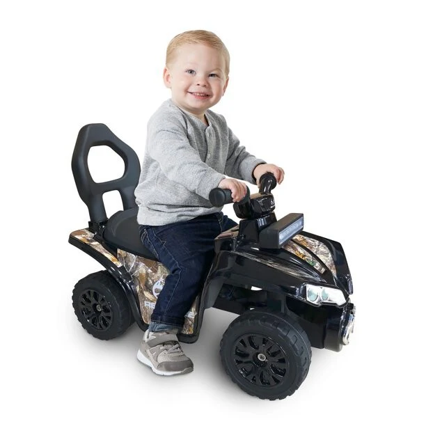 Toddler Four-Wheeler Ride-On ATV with Realtree Camo for Indoor and Outdoor Play - Image 8