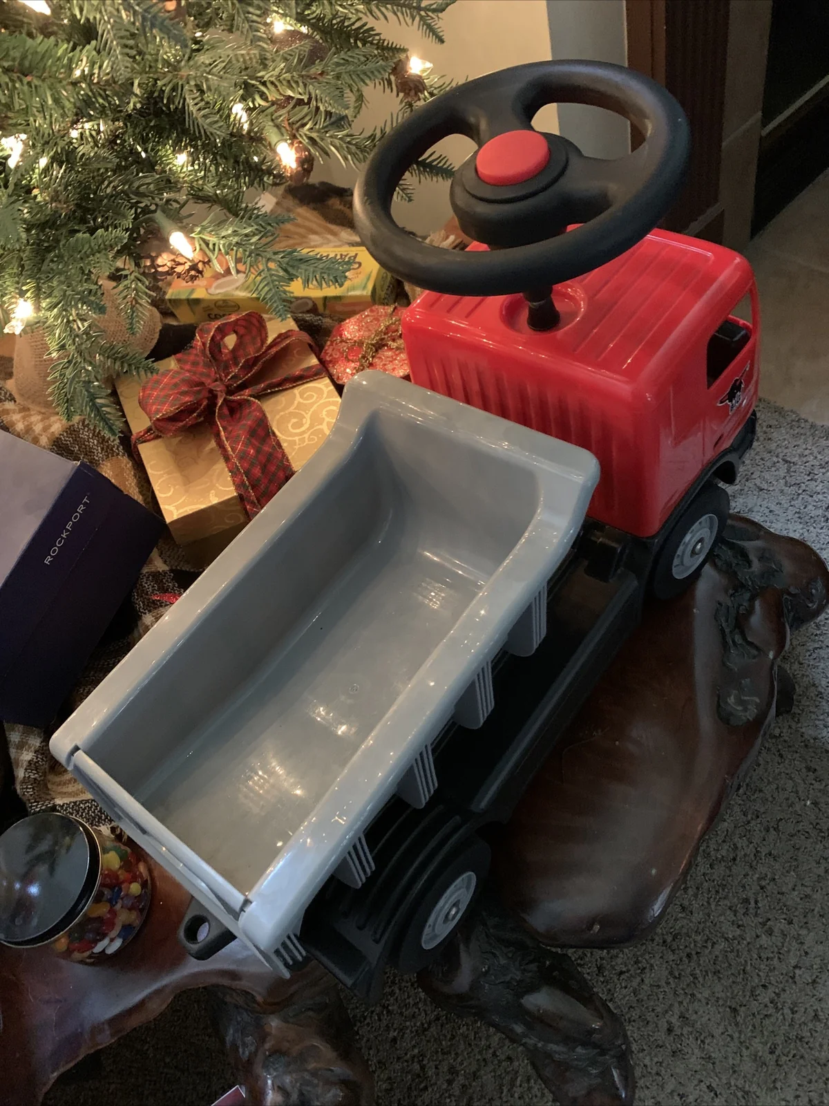 Mercedes Dump Truck Ride-On Toy for Toddlers with Sturdy Wheels - Image 4