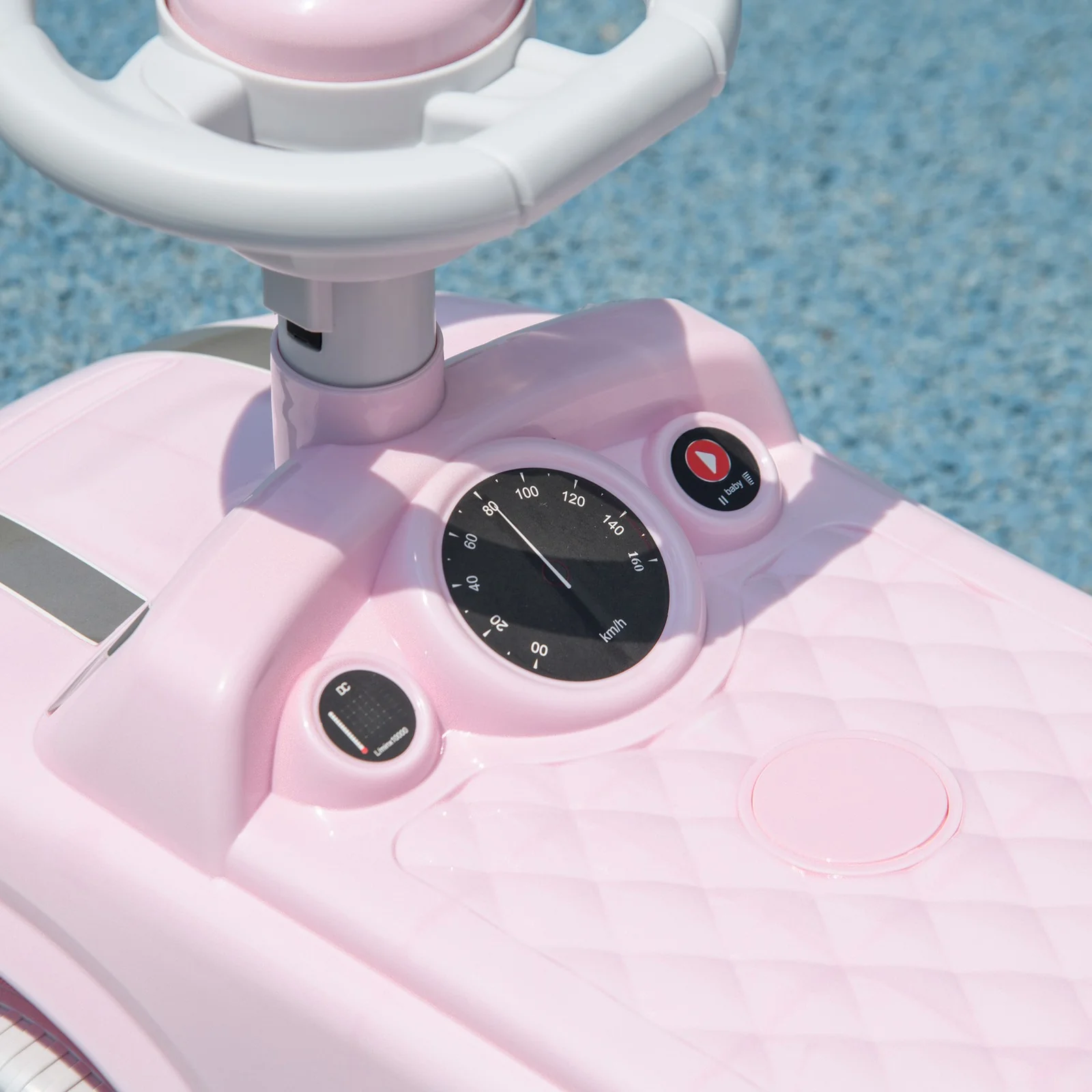 Pink Toddler Ride-On Foot-to-Floor Sliding Car Toy - Image 10