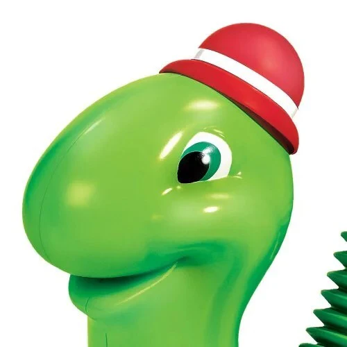 Green Inchworm Toddler Ride-On Toy with 50lb Weight Capacity - Image 2