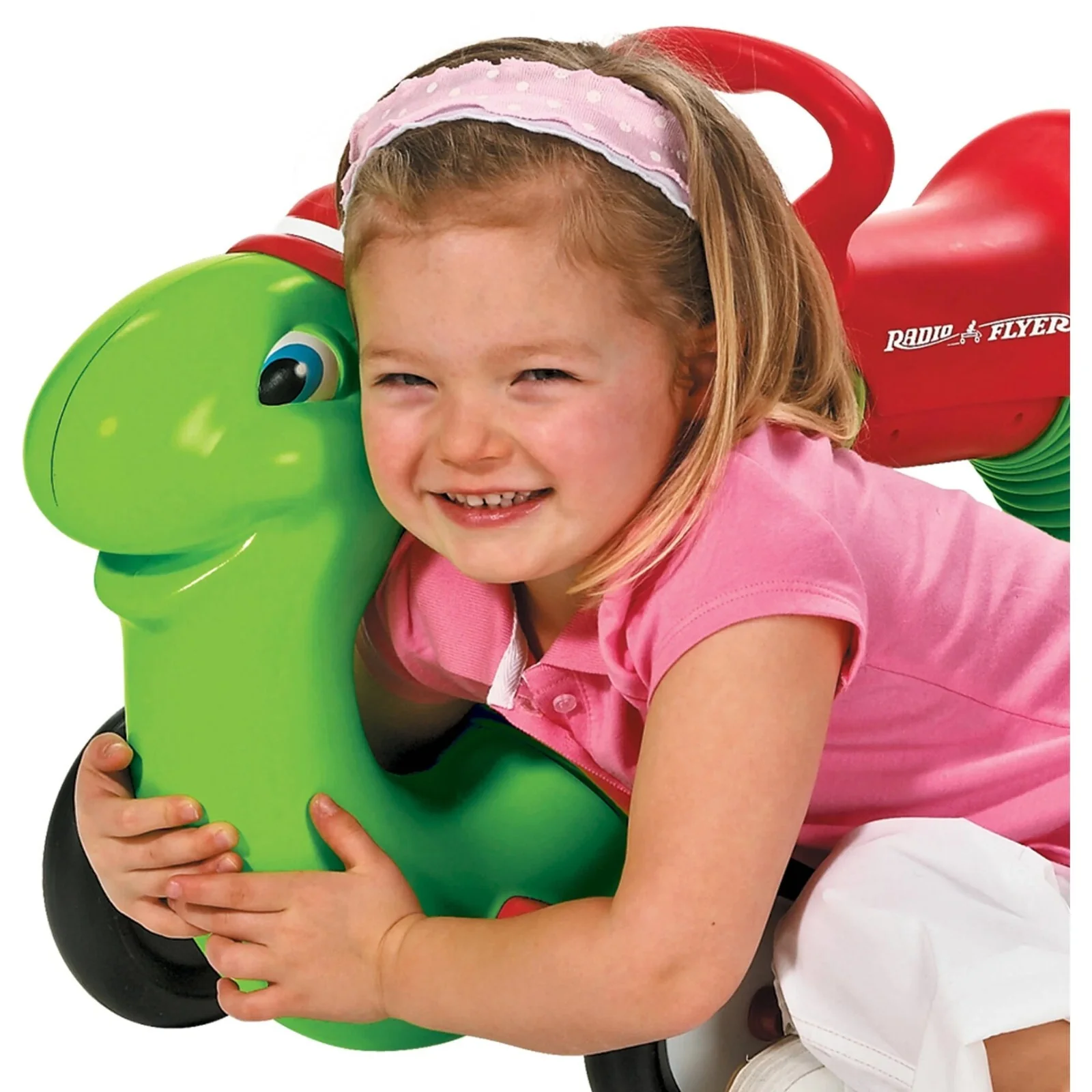 Green Inchworm Toddler Ride-On Toy with 50lb Weight Capacity - Image 5