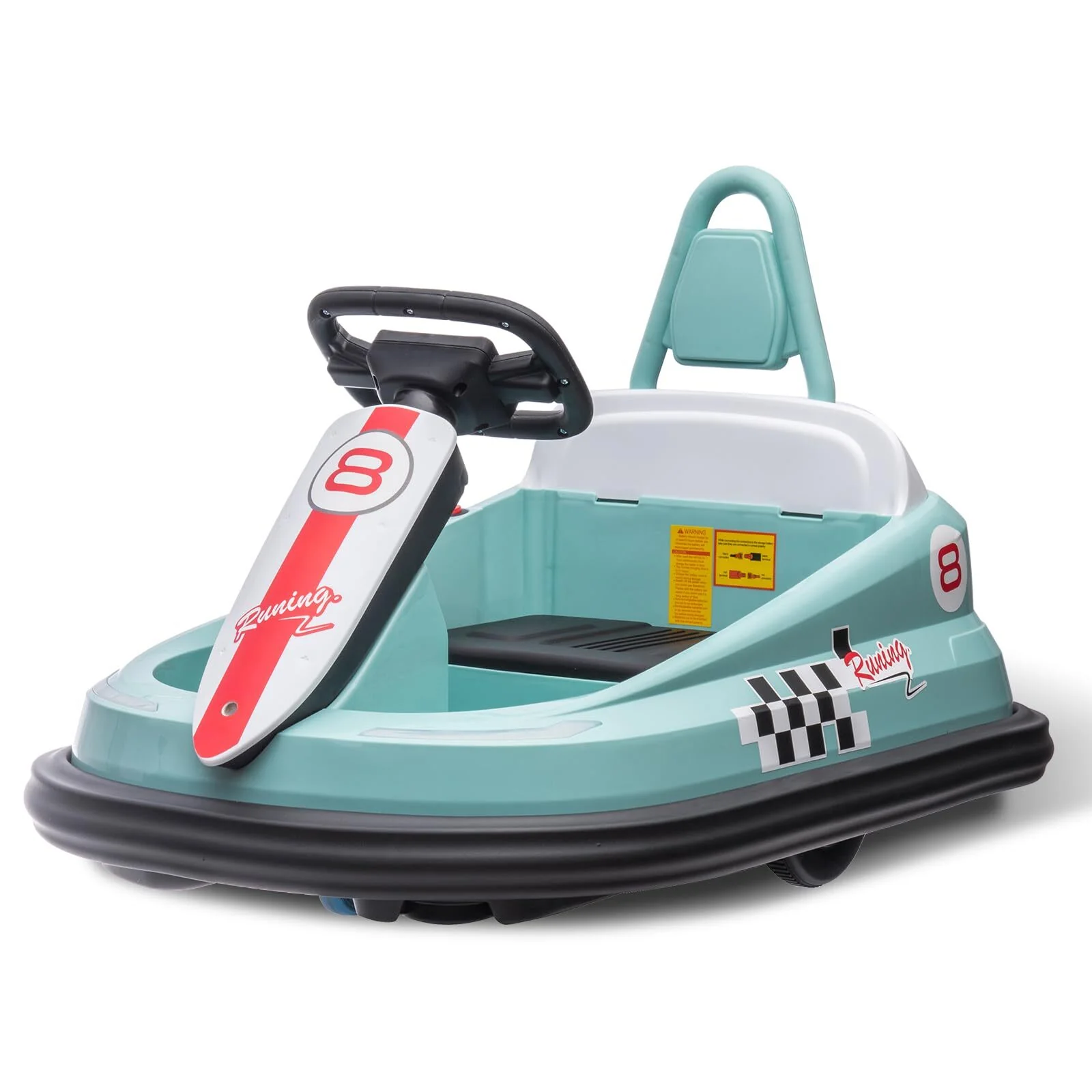 Electric 6V Ride-On Bumper Car Toy for Toddlers Ages 3-6 Boys and Girls - Image 10
