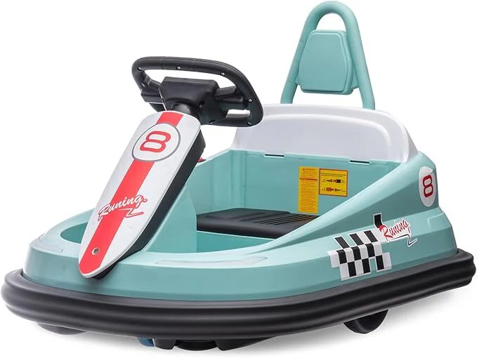 Electric 6V Ride-On Bumper Car Toy for Toddlers Ages 3-6 Boys and Girls - Image 2